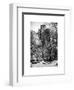 View of Buildings along Central Park Snow-Philippe Hugonnard-Framed Art Print