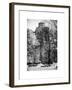 View of Buildings along Central Park Snow-Philippe Hugonnard-Framed Art Print