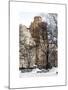 View of Buildings along Central Park Snow-Philippe Hugonnard-Mounted Art Print