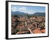 View of Buildings from Top of Torre Guinigi, Lucca, Tuscany, Italy-null-Framed Photographic Print