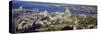 View of Buildings in a City, Quebec City, Quebec, Canada-null-Stretched Canvas