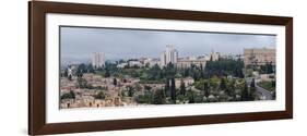 View of buildings in an Old City, Jerusalem, Israel-null-Framed Photographic Print