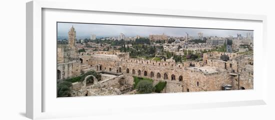 View of buildings in an Old City, Jerusalem, Israel-null-Framed Photographic Print