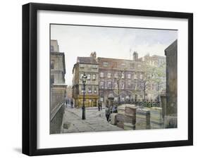 View of buildings in Great St Helen's, City of London, 1888-John Crowther-Framed Giclee Print