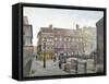 View of buildings in Great St Helen's, City of London, 1888-John Crowther-Framed Stretched Canvas