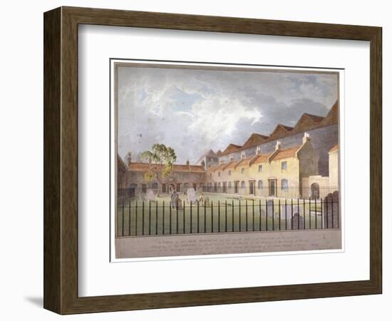 View of Buildings in Park Street, Southwark, London, 1808-George Smith-Framed Giclee Print