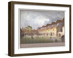 View of Buildings in Park Street, Southwark, London, 1808-George Smith-Framed Giclee Print