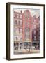 View of Buildings on Ludgate Hill Showing Figures on the Street, City of London, C1870-null-Framed Giclee Print