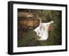 View of Burgess Falls, Burgess Falls State National Park, Tennessee, USA-Adam Jones-Framed Premium Photographic Print