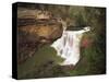 View of Burgess Falls, Burgess Falls State National Park, Tennessee, USA-Adam Jones-Stretched Canvas