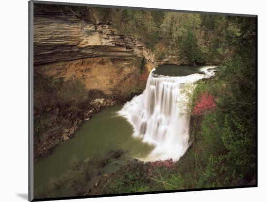 View of Burgess Falls, Burgess Falls State National Park, Tennessee, USA-Adam Jones-Mounted Photographic Print