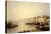 View of Burntisland-Andrew Wilson-Stretched Canvas