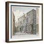 View of Butler's Alley, Milton Street, City of London, 1871-Charles James Richardson-Framed Giclee Print