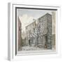 View of Butler's Alley, Milton Street, City of London, 1871-Charles James Richardson-Framed Giclee Print