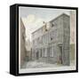 View of Butler's Alley, Milton Street, City of London, 1871-Charles James Richardson-Framed Stretched Canvas