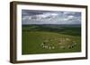 View of Cairn S in the Loughcrew Hills-CM Dixon-Framed Photographic Print