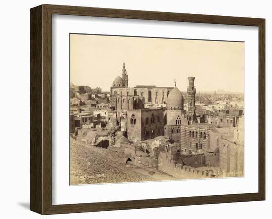 View of Cairo (Egypt)-G^ Lekegian-Framed Photographic Print