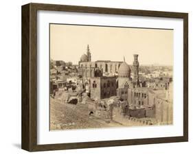 View of Cairo (Egypt)-G^ Lekegian-Framed Photographic Print