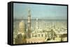 View of Cairo-Jean-Léon Gérome-Framed Stretched Canvas