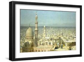 View of Cairo-Jean-Léon Gérome-Framed Giclee Print