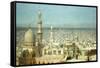 View of Cairo-Jean Leon Gerome-Framed Stretched Canvas