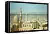 View of Cairo-Jean Leon Gerome-Framed Stretched Canvas