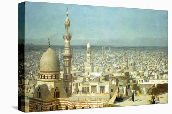 View of Cairo-Jean Leon Gerome-Stretched Canvas