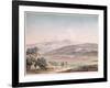 View of Cajambe, Voyages Aux Regions Equinoxiales du Nouveau Continent by Alexander de Humboldt-Pierre Antoine Marchais-Framed Giclee Print