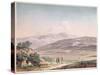View of Cajambe, Voyages Aux Regions Equinoxiales du Nouveau Continent by Alexander de Humboldt-Pierre Antoine Marchais-Stretched Canvas