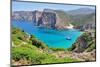 View of Cala Domestica Beach, Sardinia, Italy-sfocato-Mounted Photographic Print