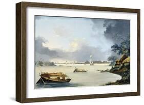 View of Calcutta, C.1790-William Hodges-Framed Giclee Print