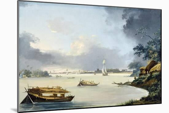 View of Calcutta, C.1790-William Hodges-Mounted Giclee Print