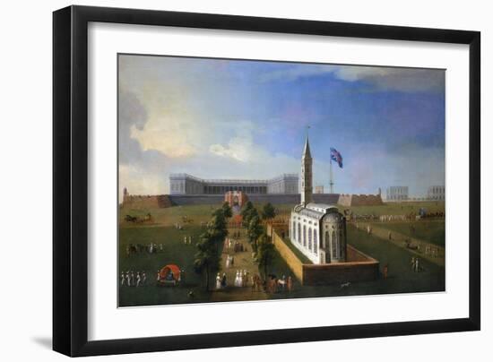 View of Calcutta, India-null-Framed Art Print