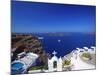 View of Caldera from Imerovigli, Santorini, Cyclades, Greek Islands, Greece, Europe-Sakis Papadopoulos-Mounted Photographic Print