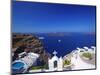 View of Caldera from Imerovigli, Santorini, Cyclades, Greek Islands, Greece, Europe-Sakis Papadopoulos-Mounted Photographic Print