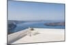 View of Caldera with Nea Kameni Volcano from Imerovigli-Guido Cozzi-Mounted Photographic Print