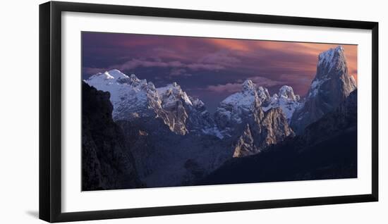 View of Camarmena in the Picos Del Europe National Park, Asturias, Spain-Rainer Mirau-Framed Photographic Print