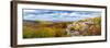 View of Camel Rock and forest, Garden of the Gods Recreation Area, Shawnee National Forest, Illi...-Panoramic Images-Framed Photographic Print