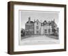 View of Campden House, Kensington, London, C1820-Robert Banks-Framed Giclee Print