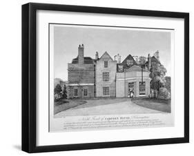 View of Campden House, Kensington, London, C1820-Robert Banks-Framed Giclee Print