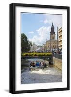 View of Canal and Town Hall, Gothenburg, Sweden, Scandinavia, Europe-Frank Fell-Framed Photographic Print