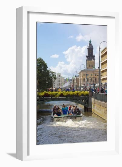 View of Canal and Town Hall, Gothenburg, Sweden, Scandinavia, Europe-Frank Fell-Framed Photographic Print