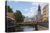 View of Canal and Town Hall, Gothenburg, Sweden, Scandinavia, Europe-Frank Fell-Stretched Canvas