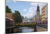 View of Canal and Town Hall, Gothenburg, Sweden, Scandinavia, Europe-Frank Fell-Mounted Photographic Print