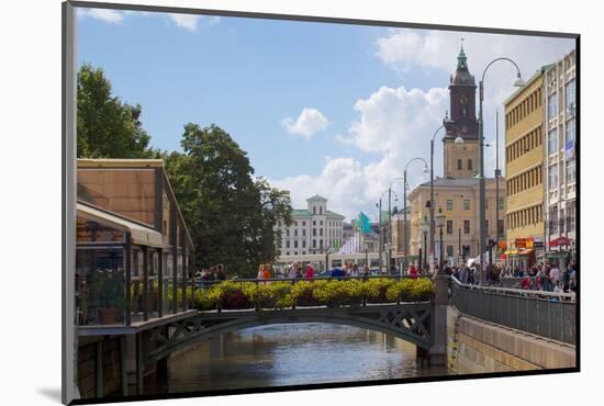 View of Canal and Town Hall, Gothenburg, Sweden, Scandinavia, Europe-Frank Fell-Mounted Photographic Print