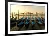 View of Canale di San Marco and with Gondolas, Venice, Italy-David Noyes-Framed Photographic Print