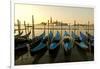 View of Canale di San Marco and with Gondolas, Venice, Italy-David Noyes-Framed Photographic Print