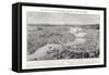 View of Canberra, Proposed Federal Capital of Australia, 1913-null-Framed Stretched Canvas