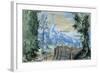 View of Canepina, 1592-Tarquinio Ligustri-Framed Giclee Print