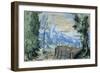 View of Canepina, 1592-Tarquinio Ligustri-Framed Giclee Print